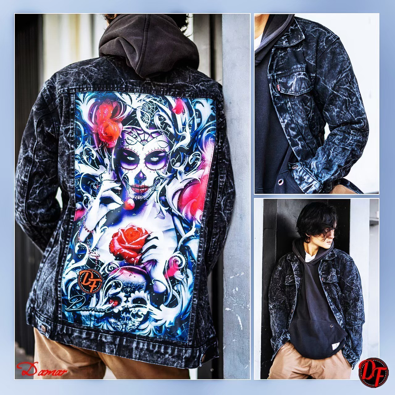 IFR- BEST SELLER ⭐⭐⭐⭐⭐CODE 10 / JAKET JEANS LEVIS PRINTING / JAKET ...