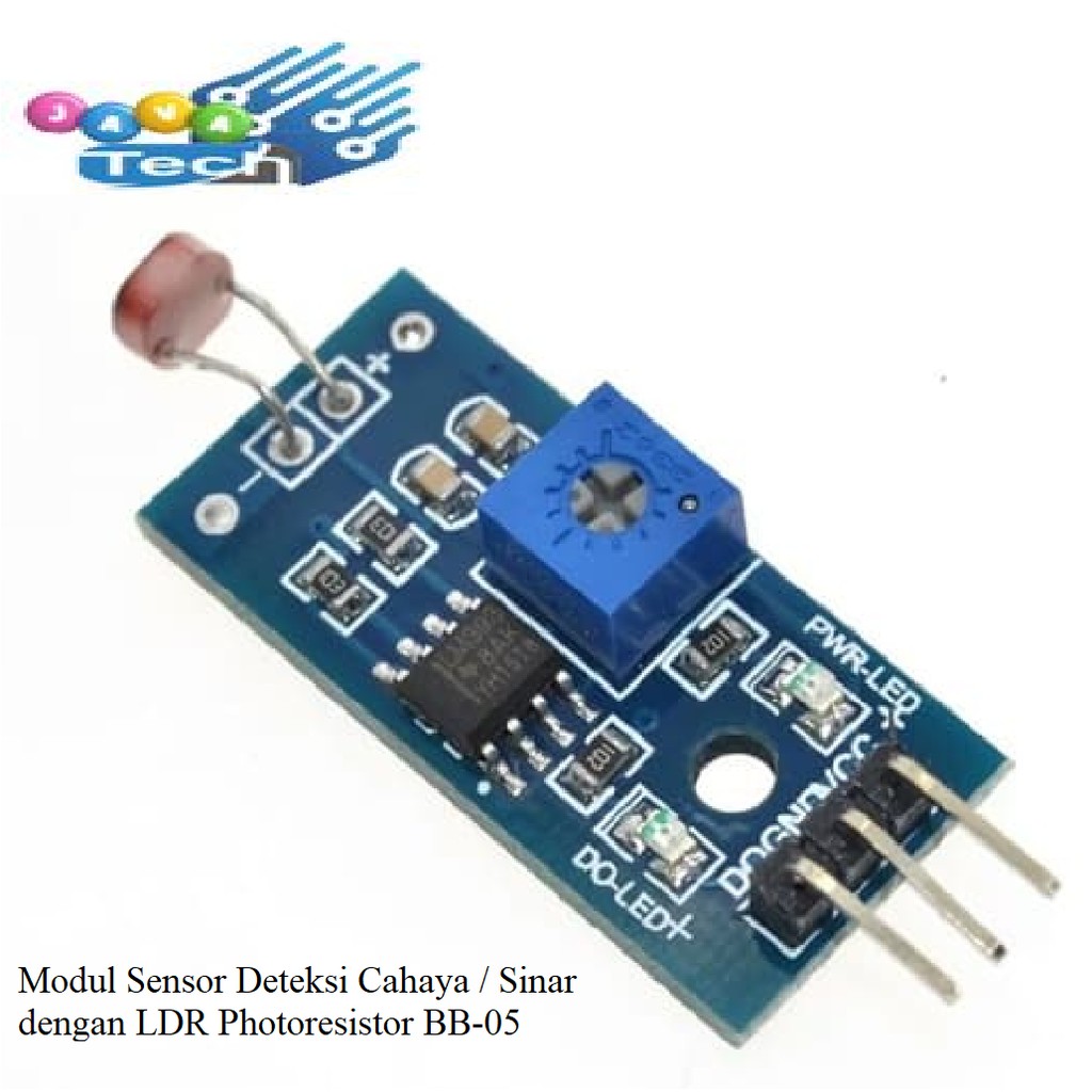 Modul Sensor Deteksi Cahaya Sinar Dengan LDR Photoresistor BB 05