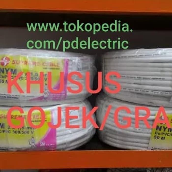 KABEL NYM 2X1.5 / KABEL INSTALASI 2X1,5 /KABEL ENGKEL 2 X 1.5 SUPREME