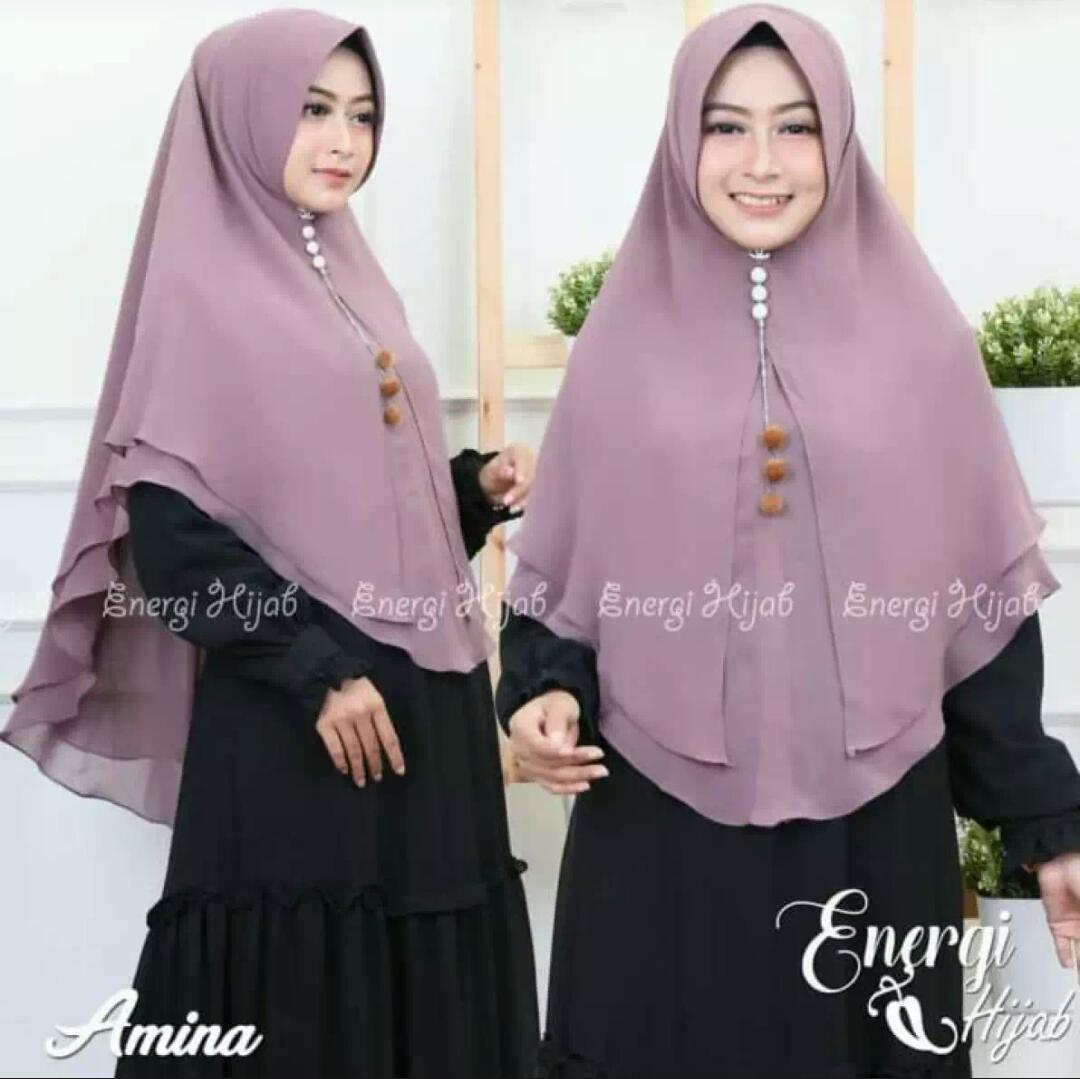 Hijab/Jilbab Instan Model Bergo terbaru termurah dan Terlaris / Kerudung Wanita 2 layar jumbo kanaya manjo terbaru / artha_jaya