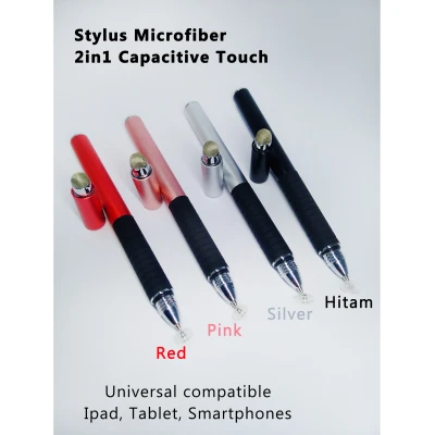 Stylus Pen 2in1 - Stylus Pen Universal Microfiber Head Touch Drawing Pen