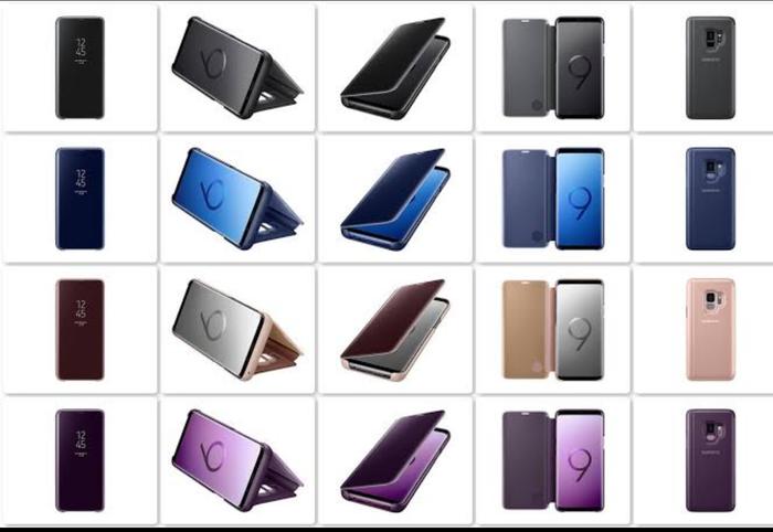 List Harga Samsung Galaxy View Terbaru Agustus 2019 6 flipcase flipcover Clear view original Samsung Galaxy S9