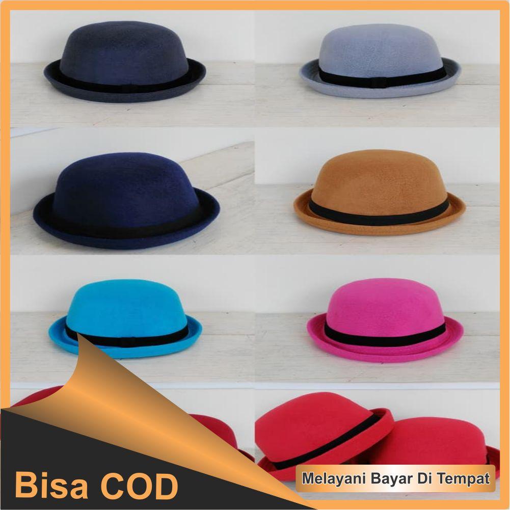 Topi Caplin Dewasa / Bowler ( Charlie 