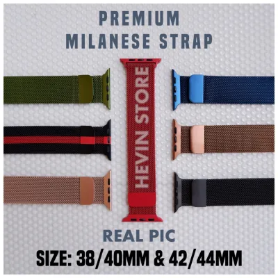 MILANESE LOOP STRAP PREMIUM FOR APPLE WATCH SERIES 12345 SIZE 40MM & 44MM