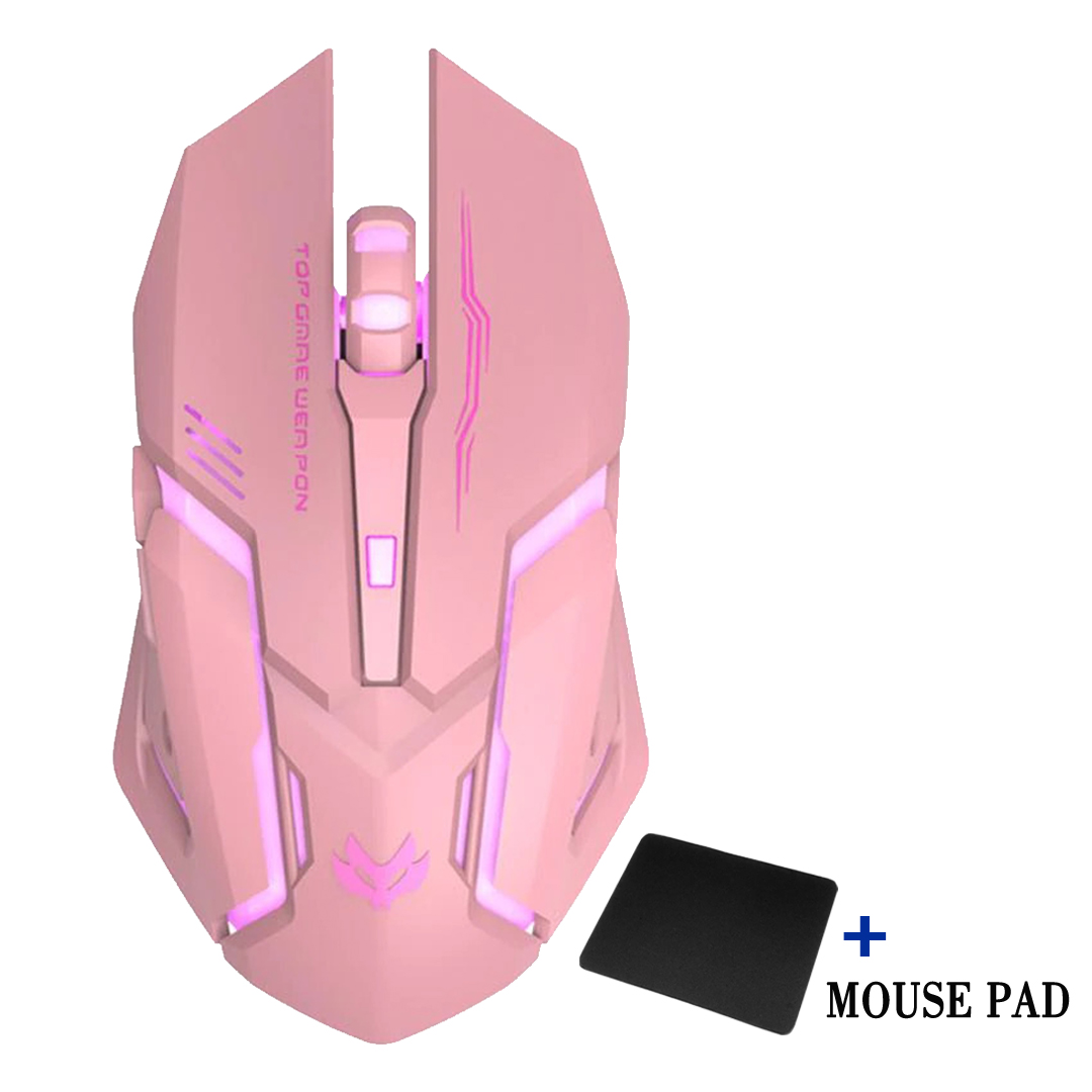 Gaming Mouse Led Wireless 1600 DPI/ Mouse Gaming Led Murah Wireless