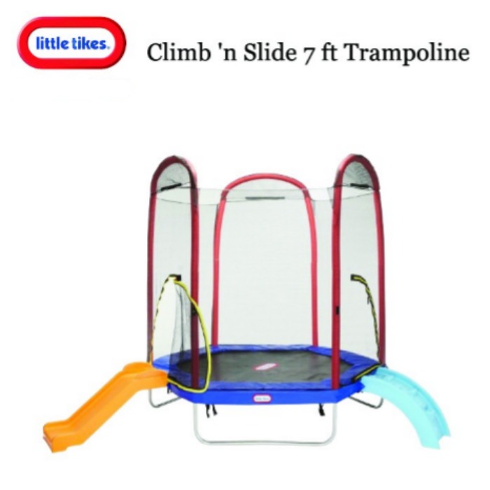 Little Tikes Climb N Fisher Price Trampoline With Slide Kids