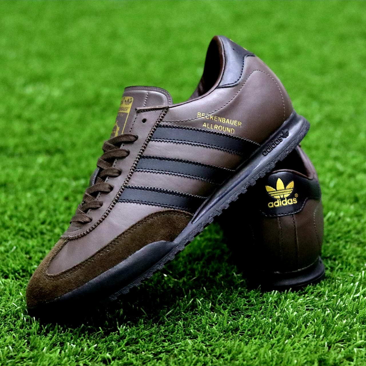 Adidas beckenbauer allround brown best sale