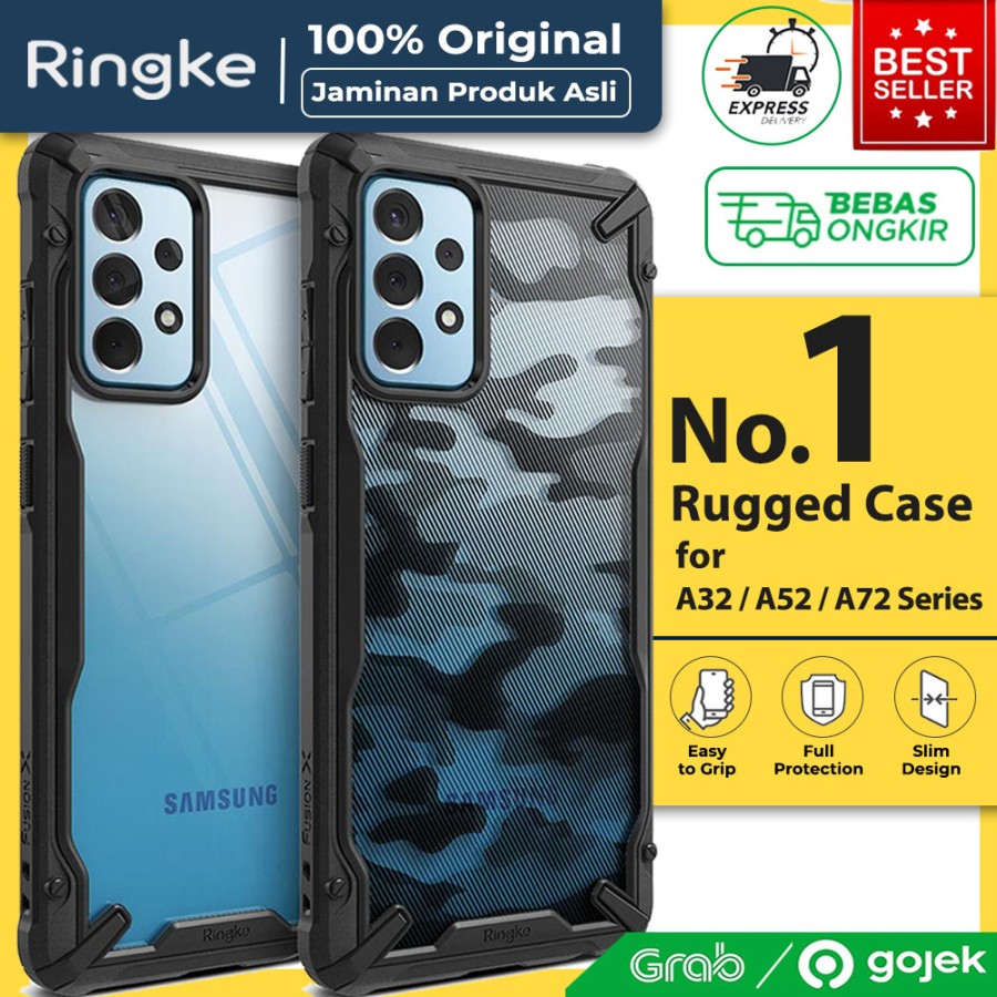 Original Ringke Fusion X Case Samsung Galaxy A32 A52 A72 4G