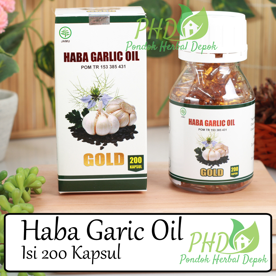 HABA GARLIC OIL GOLD ISI 200 Lazada Indonesia