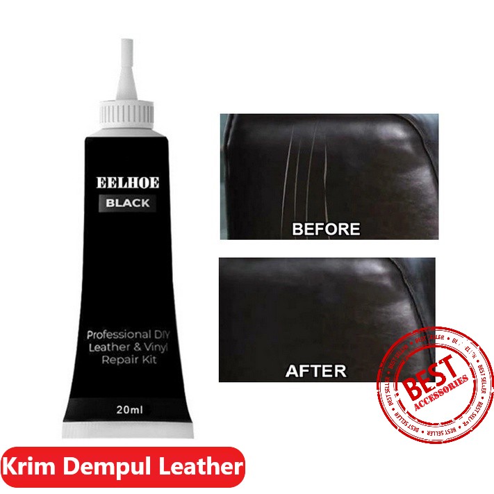 Jual Premium Leather filler repair kit dempul reparasi bahan kulit set -  Putih - Kota Tangerang Selatan - Moppymyshop
