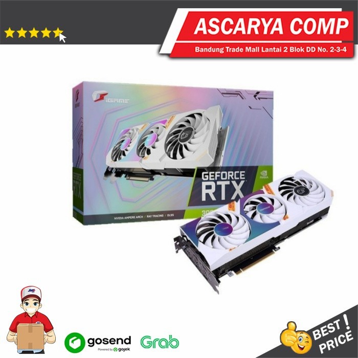 Colorful iGame Geforce RTX 3060 Ultra W OC 12G-V 12GB GDDR6 White
