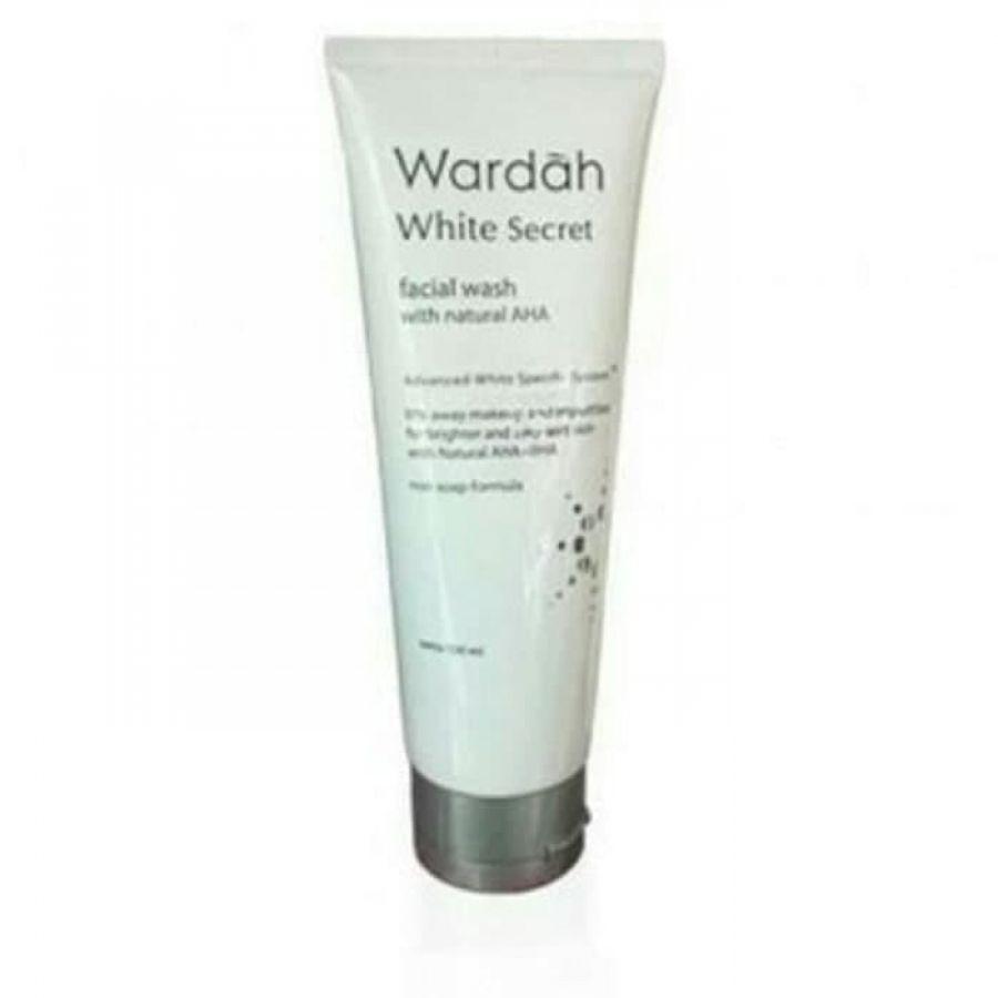 Wardah White Secret Facial Wash With Natural Aha Sabun Cuci Muka / Cleanser Kulit Cantik Terawat / Produk Kesehatan Kecantikan / Perawatan Kulit / Pembersih Wajah NZ64164