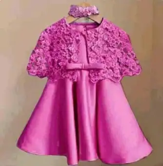 Gaun Anak Perempuan Dress Keli Gratis Bandana 3 5 Tahun Dress Wanita Mewah Dress Pesta Anak Dress Anak Murah Dress Anak Imut Gaun Anak