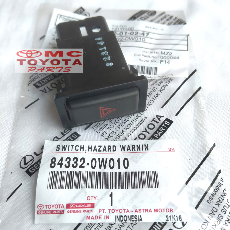 Switch Tombol Hazard Dyna Hino 843320W010 Lazada Indonesia