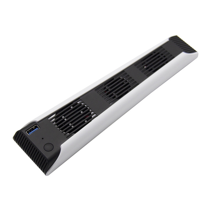Cooling Fan for Ps5 Console Temperature Exhauster USB External Cooler Fan for PS5 Digital Edition / Ultra HD Console