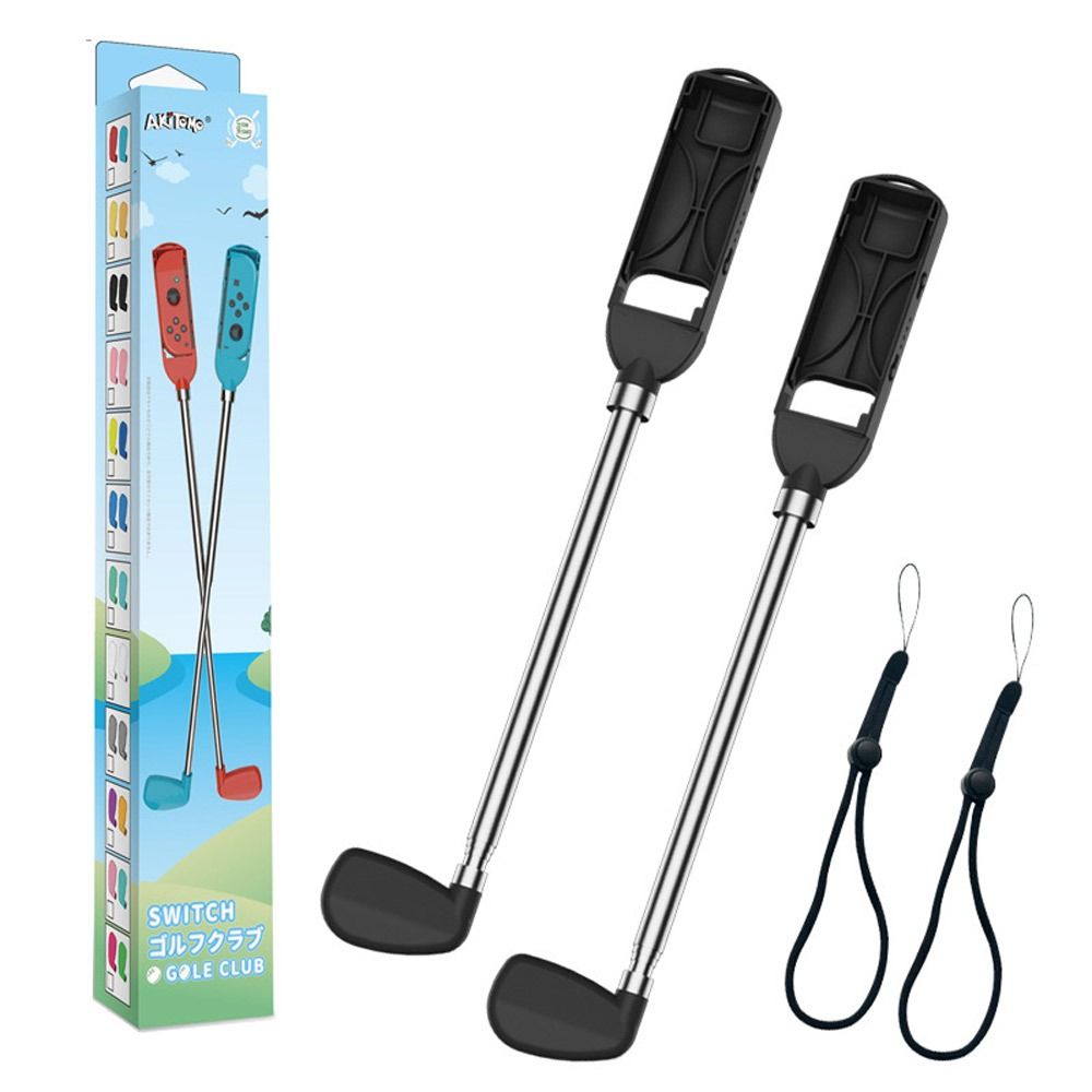 HUAN Durable Game Plug and play Adjustable Golf Club for Nintendo