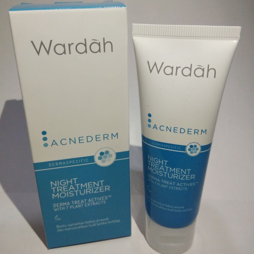 acnederm night treatment moisturizer