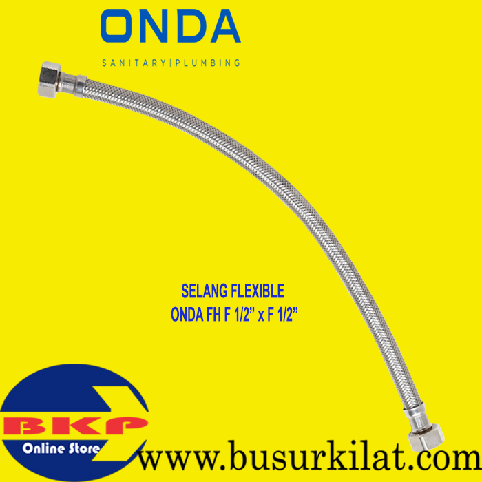 Flexible Hose 40 CM FH F 1/2" x F 1/2" Onda / Selang Flxible Onda FHF