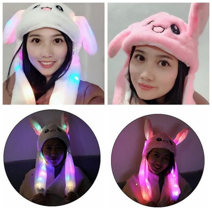 Topi Model Telinga Karakter Bergerak 