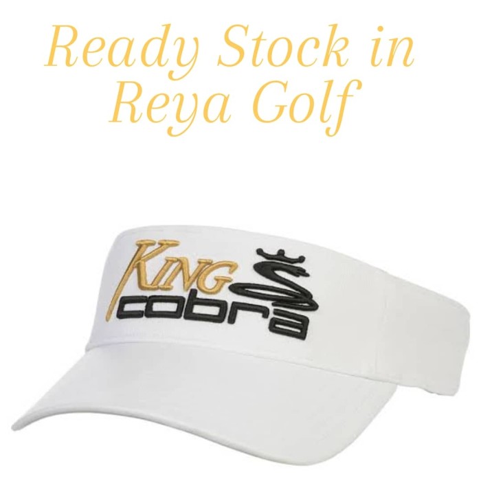 Gratis Ongkir Reya Golf Visor Hat Cap 