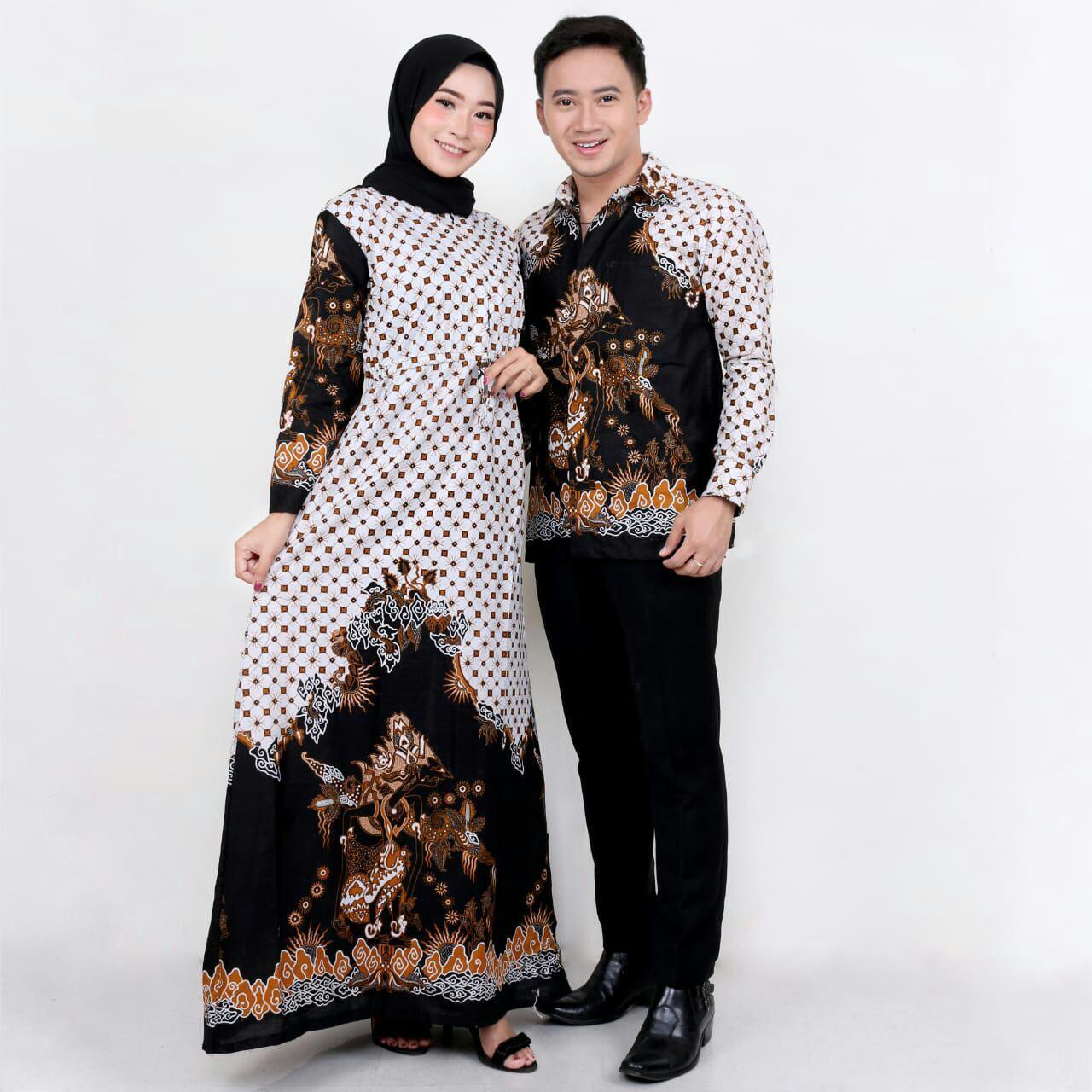 BAYAR DI TEMPAT - Batik Couple / Couple Batik / Baju Muslim Wanita Terbaru 2019 / Batik Murah / Batik Sarimbit / Baju Batik Modern / Batik Kondangan / Batik Keluarga / Batik Pekalongan - Baju Batik Couple 2511