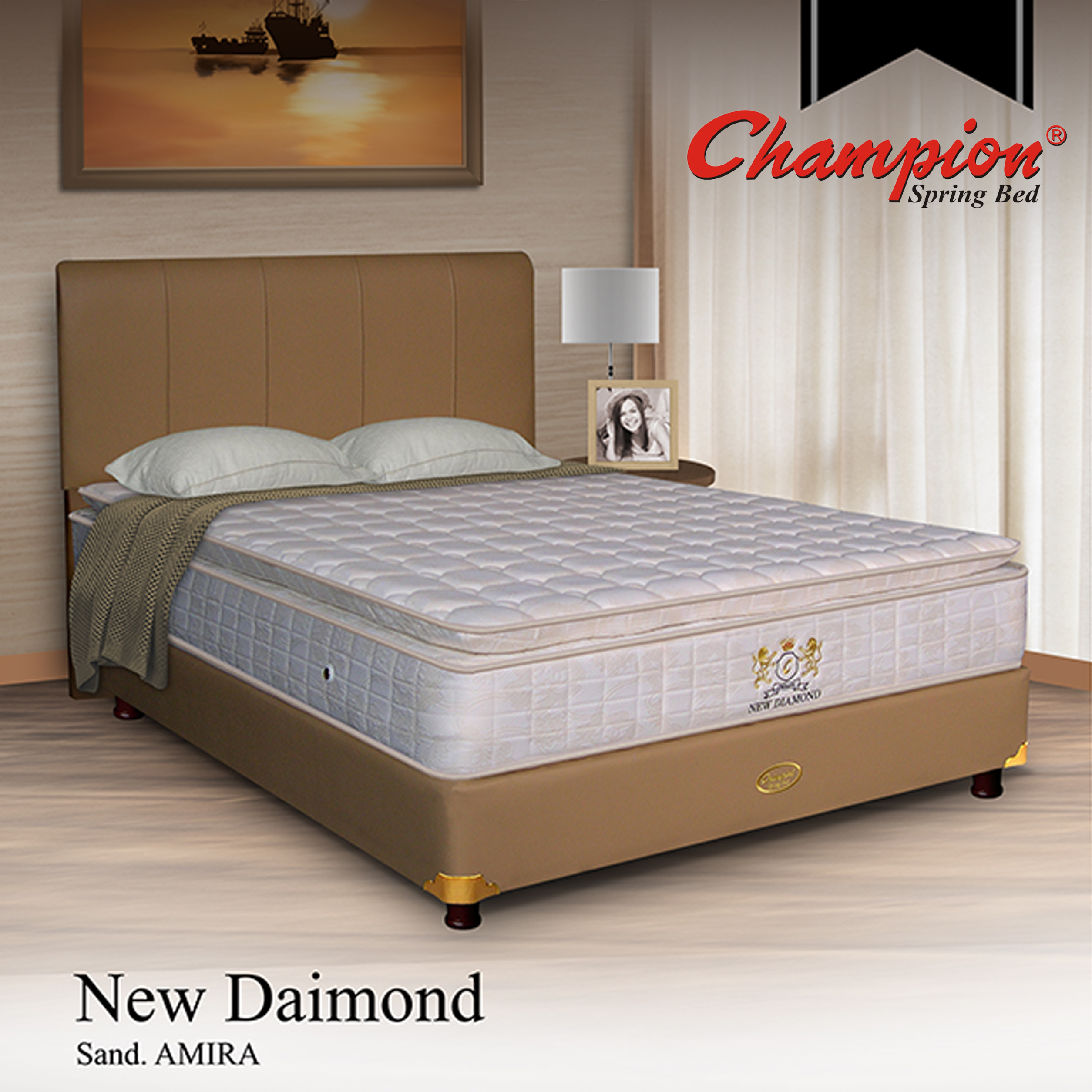 champion spring bed