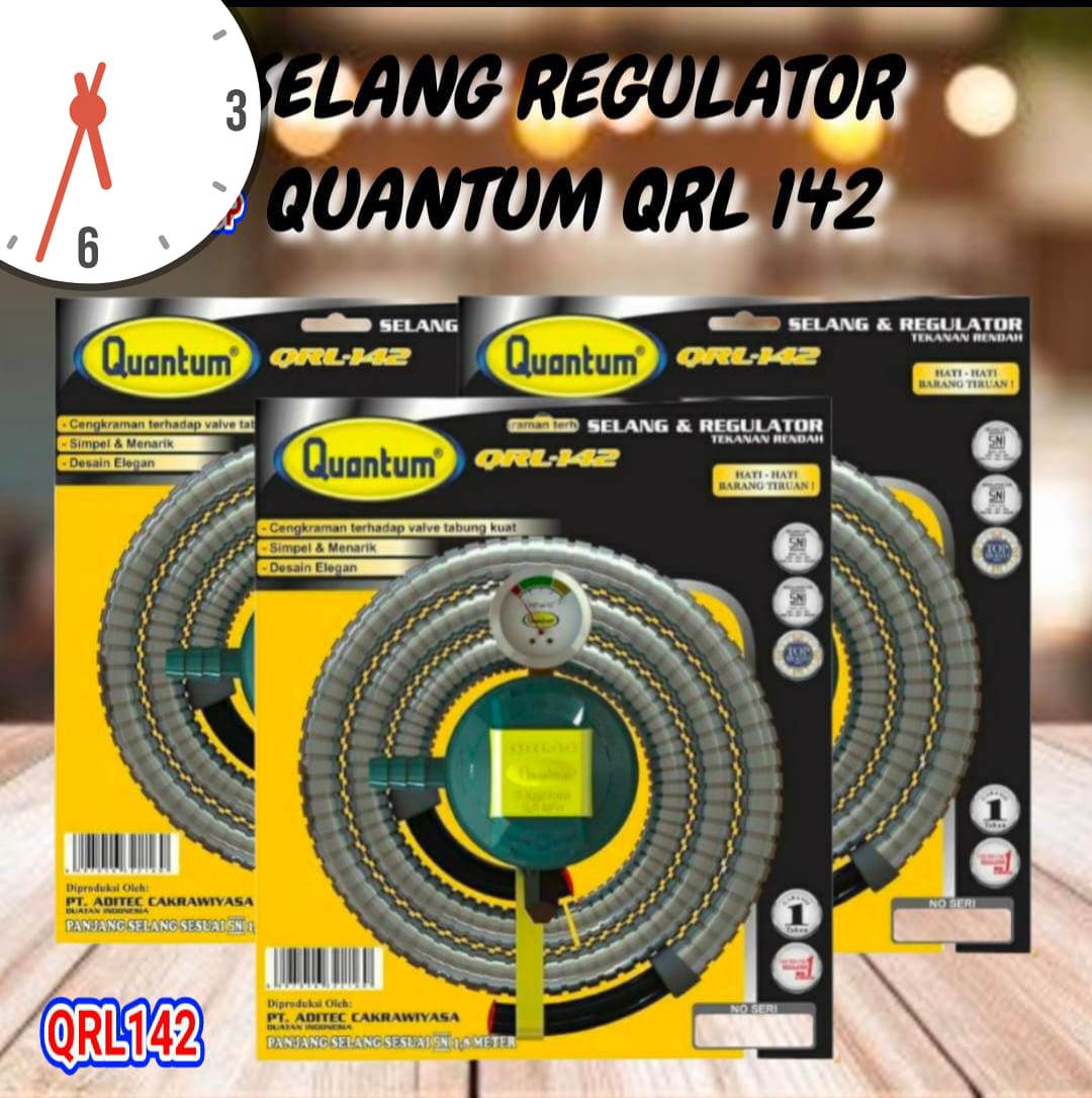 Selang Gas Quantum 1,8 meter Standar SNI Selang Paket Quantum