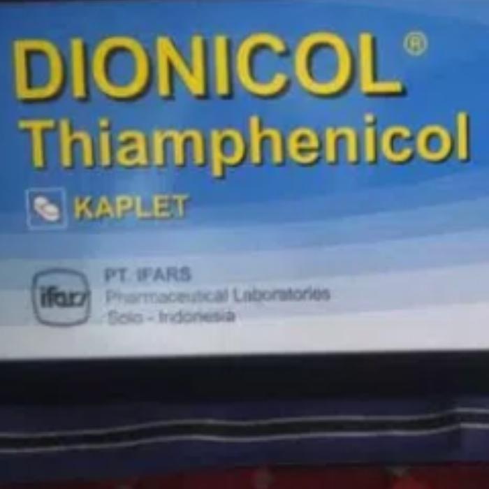 Dionicol thiamphenicol 500 mg obat untuk apa