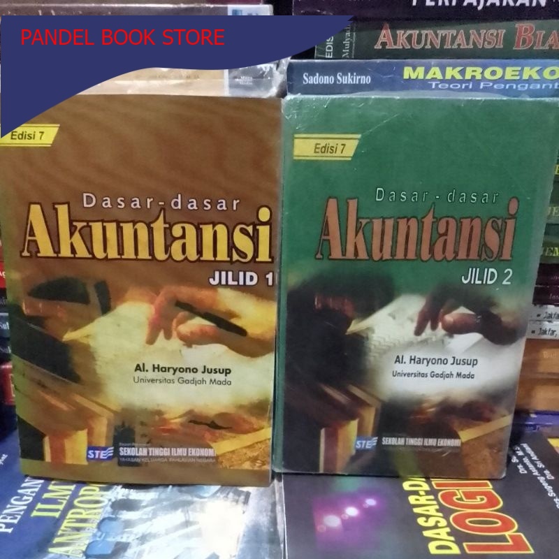 Dasar dasar akuntansi edisi 7 jilid 1 dan jilid 2 by al haryono