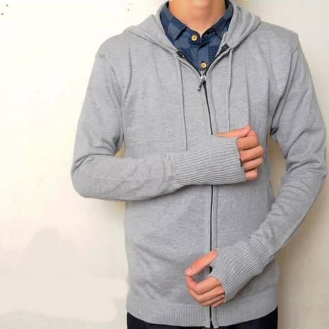 Jaket Rajut Ariel jaket pria sweater pria