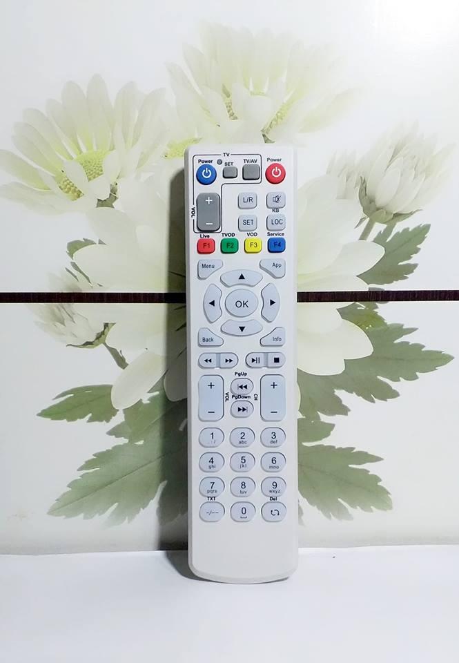 INDIHOME Remote Control USEE TV/TELKOM SPEEDY Free 2 Pcs Baterai- Putih