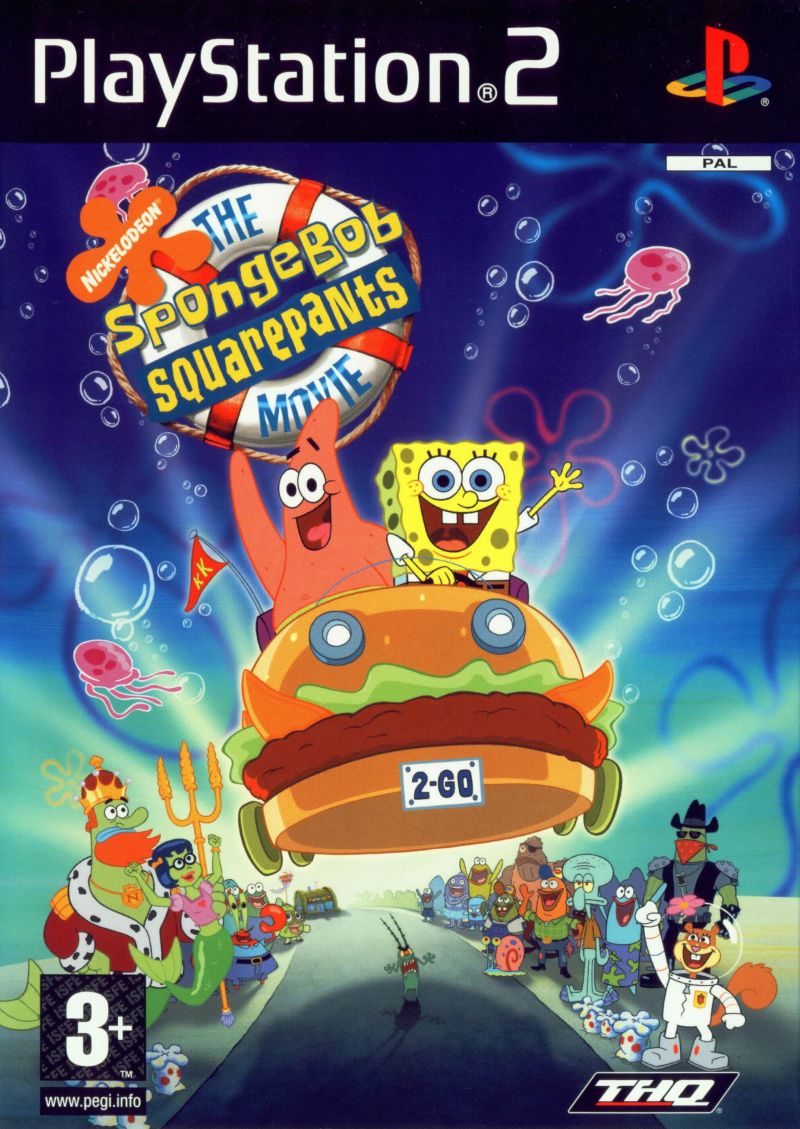 DVD Kaset Game PS2 Spongebob Squarepants The Movie Lazada Indonesia
