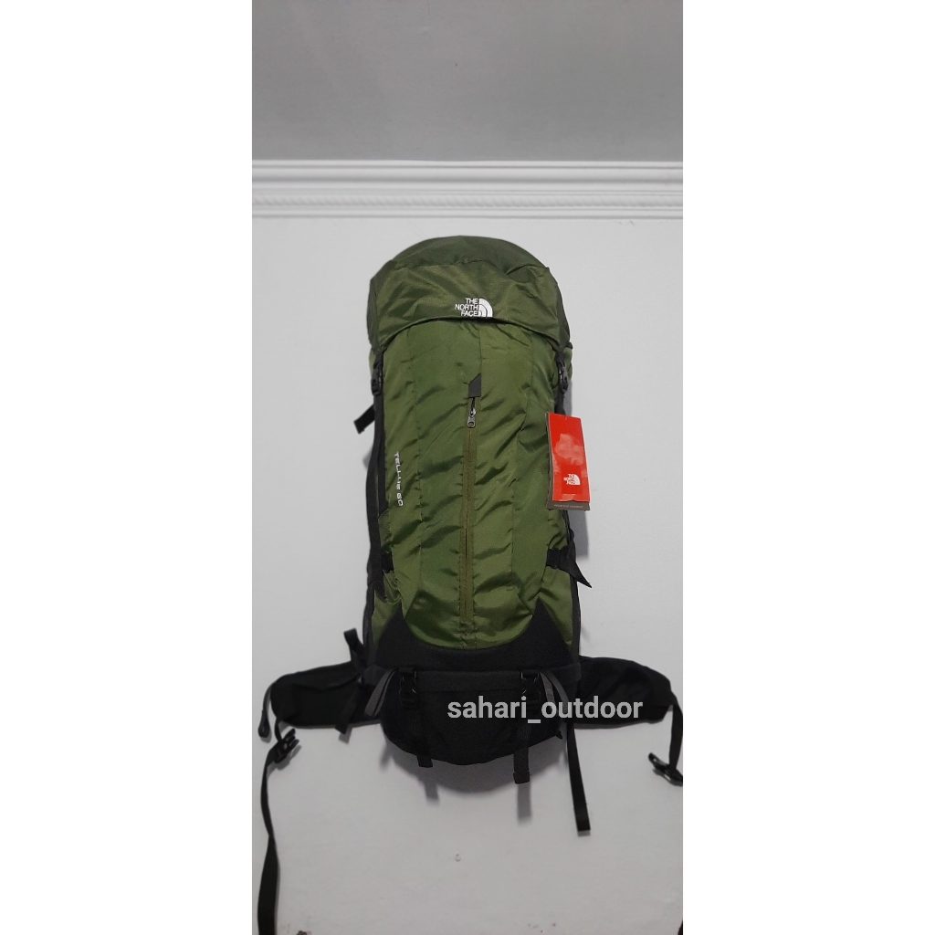 Tas gunung carrier tellus 60l / carrier TNF tellus 60 liter not