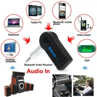 3.5mm Handsfree Wireless Car Bluetooth Receiver AUX Music Stereo Audio Adapter