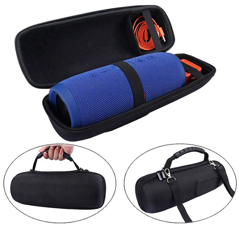 Pouch Bag for JBL Charge Travel Protective Cover Case For JBL Charge3  Bluetooth Speaker Extra Space Plug Cables Belt