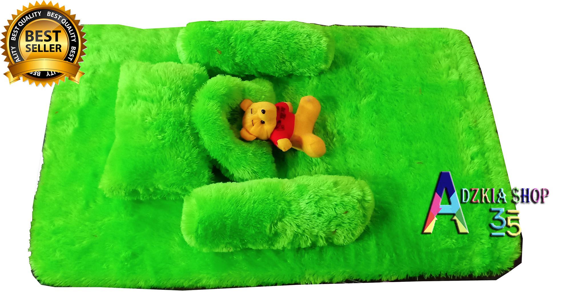 jaminan termurah free ongkir / kasur bayi bulu rasfur / kasur matras bayi / 4 in 1 adzkia35