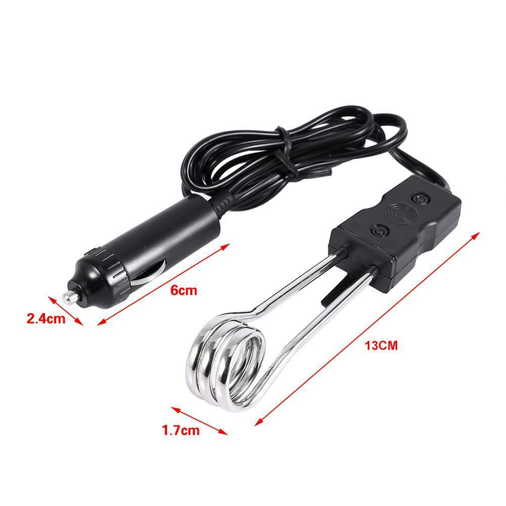 12v Heater Car Plug In Water Heater 3XR 12V 200W Car Immersion
