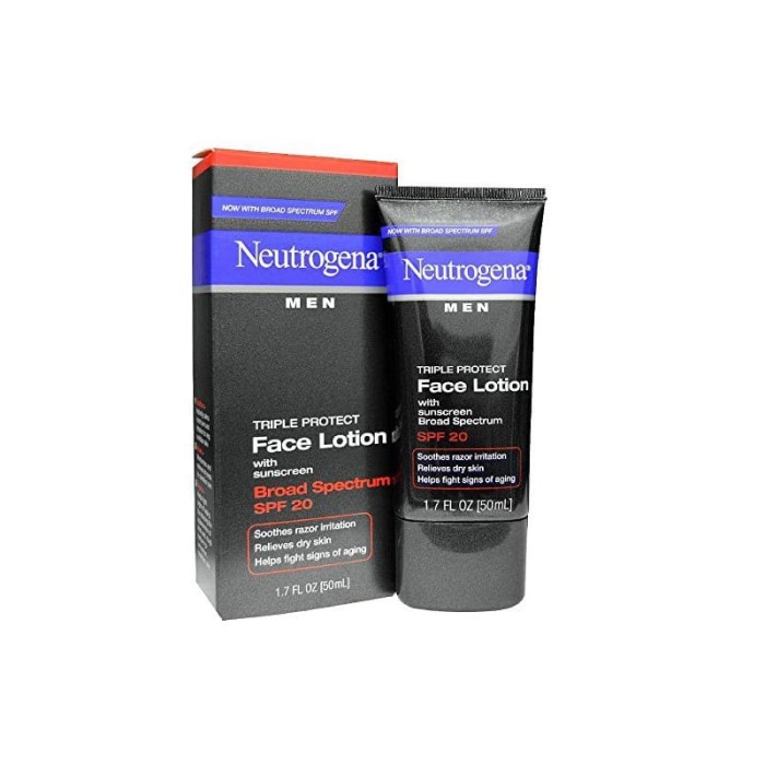 neutrogena triple protect face lotion with sunscreen spf 20