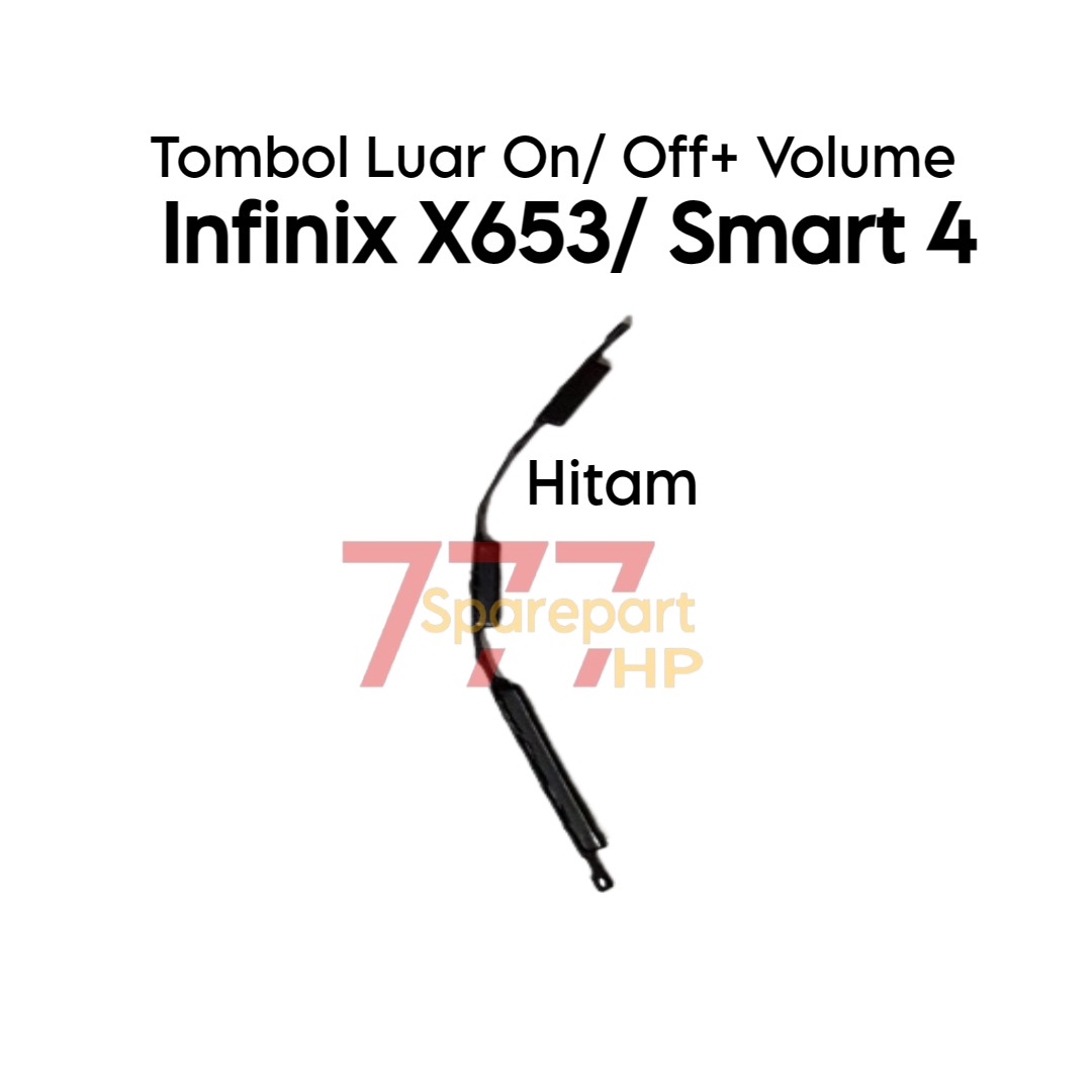 Tombol Luar 1 Set Power On Off Volume Infinix Smart 4 / X653 - Button ...