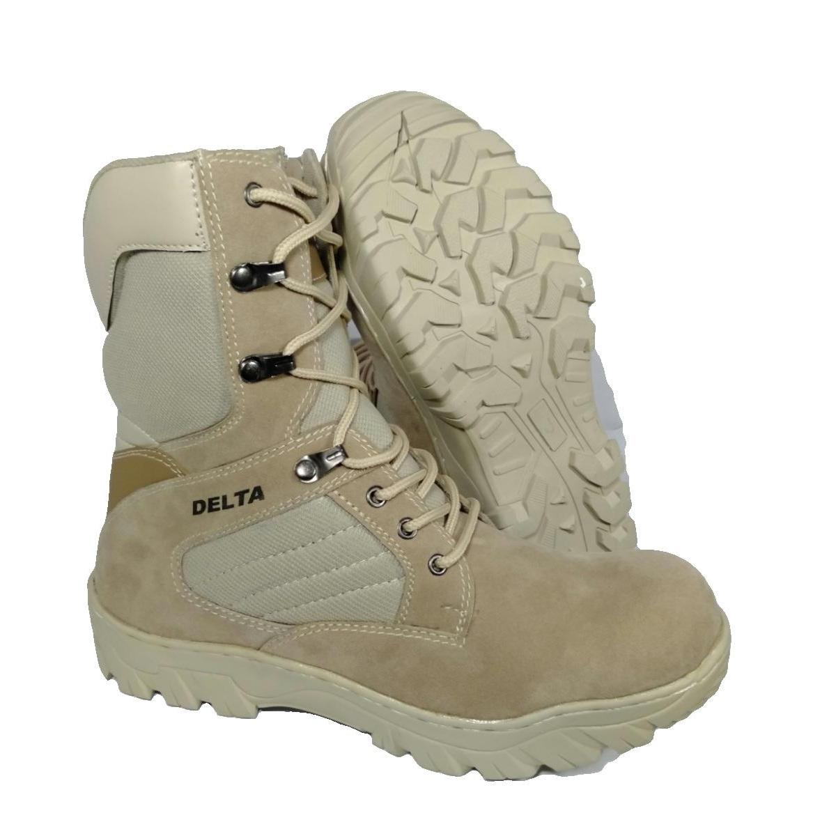 SPATU BOOTS SAFETY DELTA 8 INCH PROMO BAHAN CORDURA CREAM