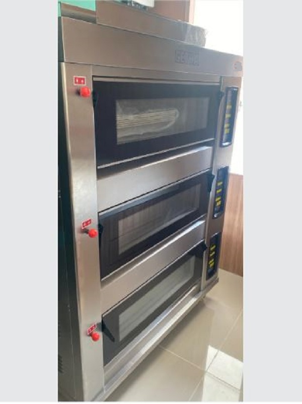 Getra RFL-36GD Oven 3 Deck 6 Tray Loyang - Gas Baking Oven - Oven Roti ...