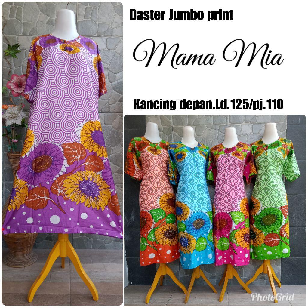 daster jumbo cerah 1 : LD 120-124