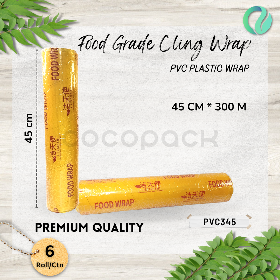 Food Grade PVC Plastic Wrap Cling Wrap Lazada Indonesia
