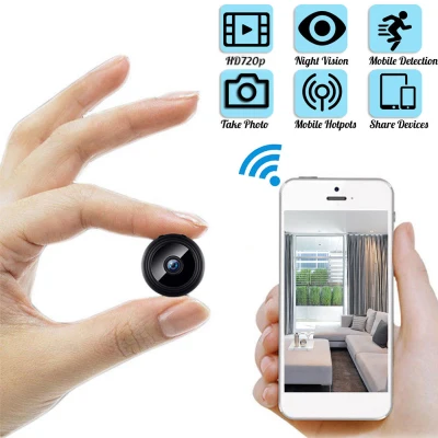【Yolife Hot Selling】 720P HD Mini IP WIFI Camera Camcorder Wireless Home Security DVR Night Vision Indoor Use Security Cameras Surveillance for Car Home Office
