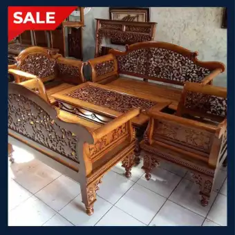 66 Gambar Kursi Tamu Dari Kayu Jati HD Terbaik