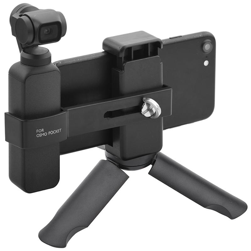 Gimbal Tripod Phone Holder Camera Mount Bracket For DJI OSMO Pocket ...