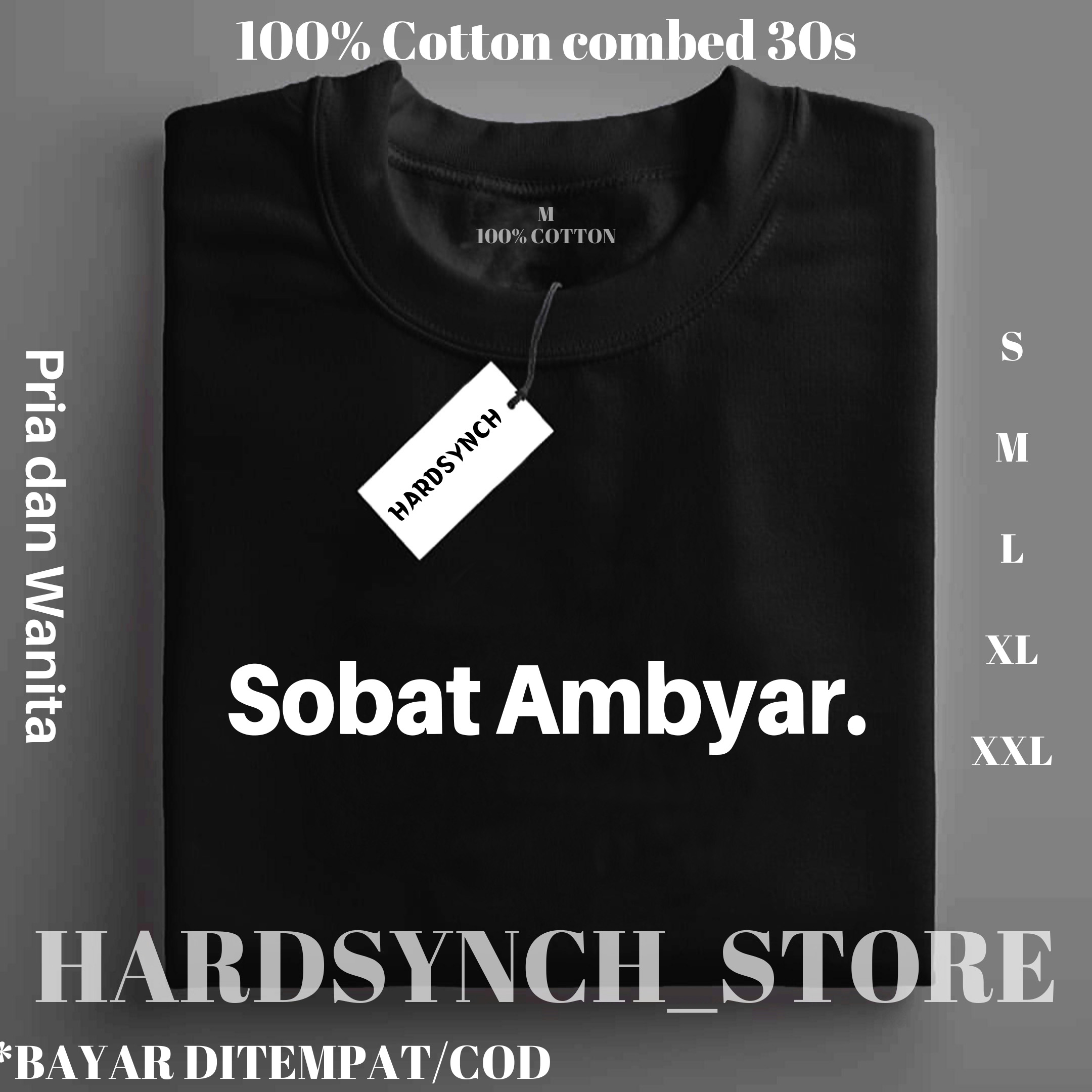 Hardsynchstore Sobat Ambyar Didi Kempot Kaos Expresi Kaos Kata