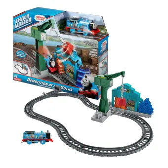 thomas trackmaster demolition at the docks