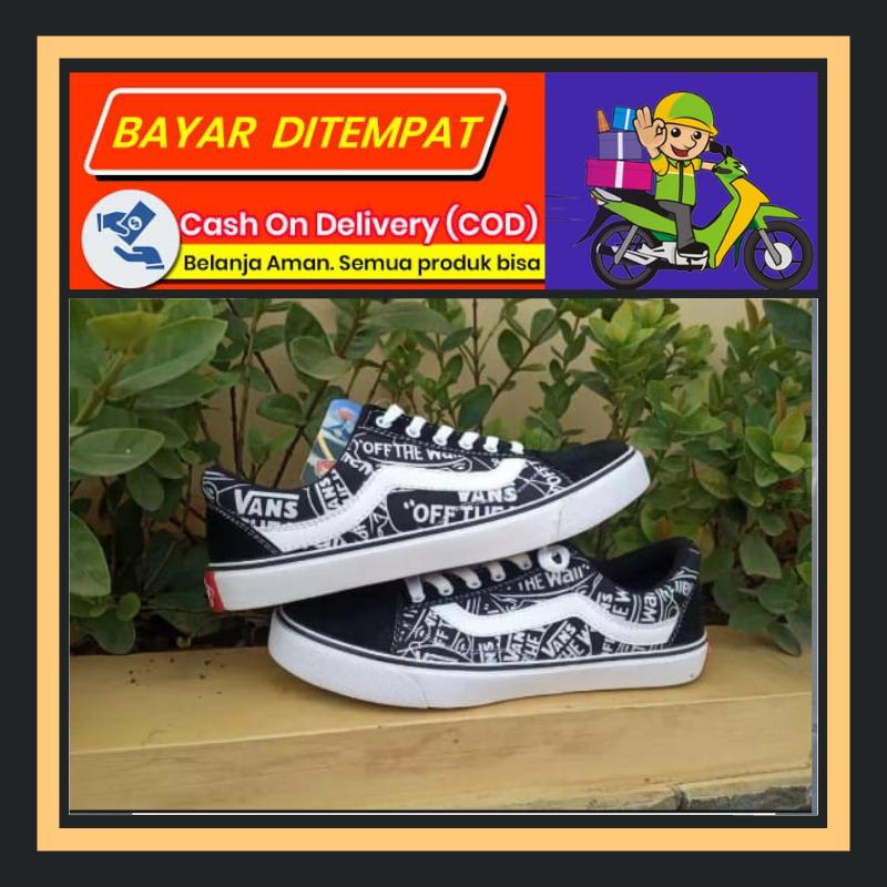 ORIGINAL VANS02 Promo Sepatu Sneakers Pria Off The White X Vans03 OldSkool Sepatu Casual Pria Wanita VBK-02