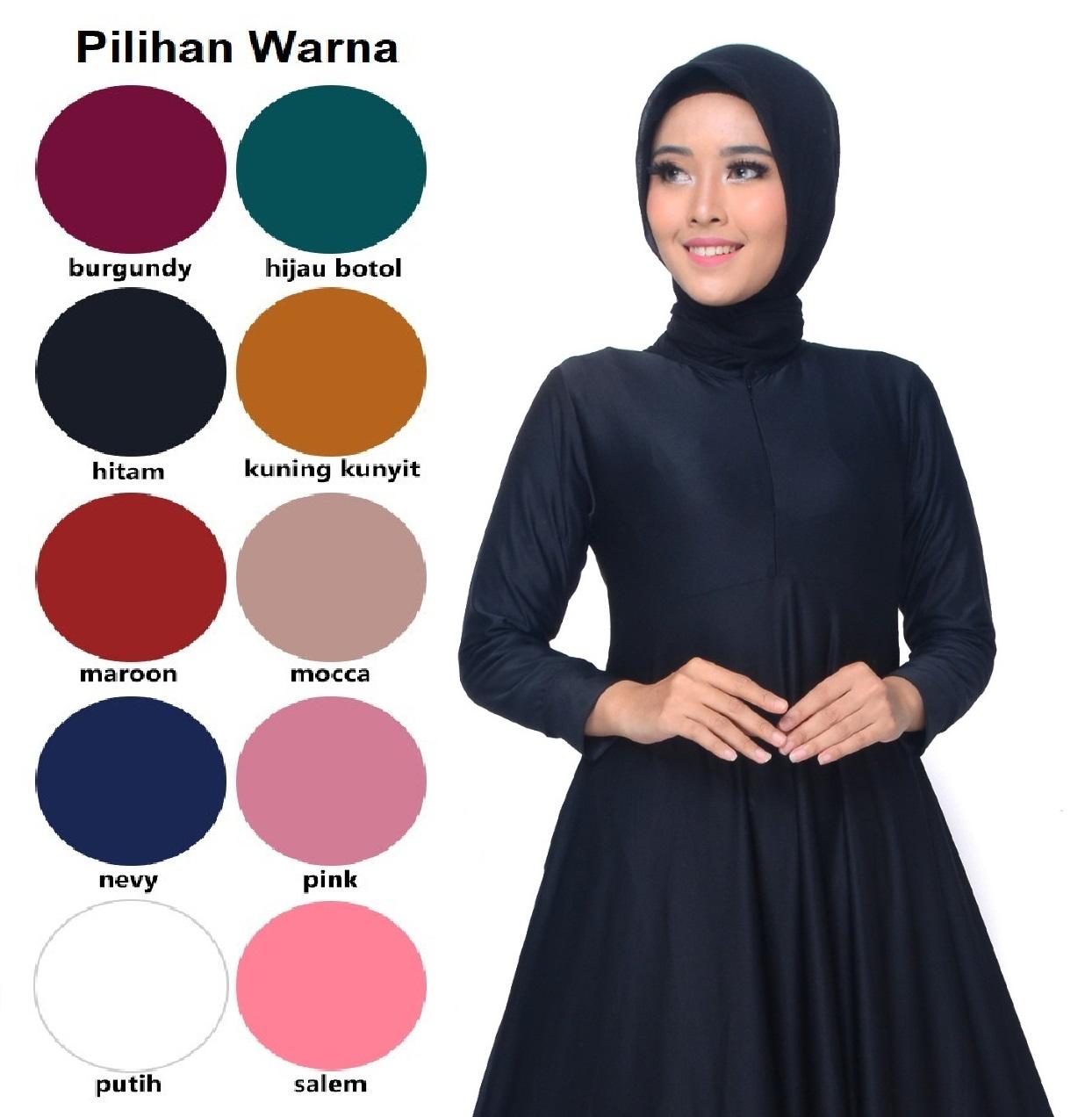 Gamis Jersey Polos #01